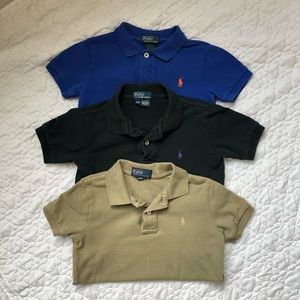 Ralph Lauren Polo Shirt 4T Boys 3PC